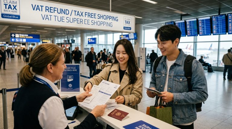 유럽 직구 부가세 환급(VAT Refund) 받는 법: 19% 추가 할인 효과 누리기 완벽 가이드